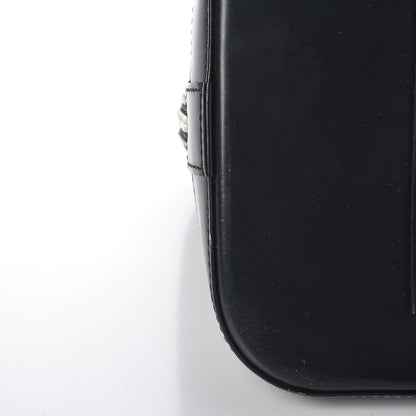 Louis Vuitton Epi Alma MM Black 7 of 9