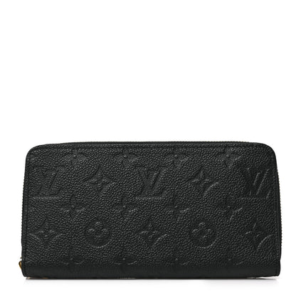Louis Vuitton Empreinte Zippy Wallet Black 1 of 6