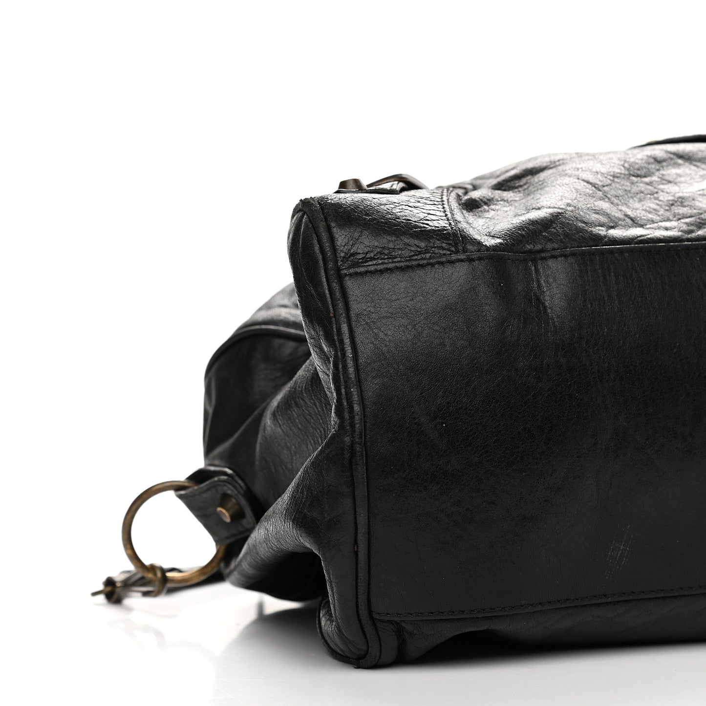 Agneau Classic Hardware Twiggy Black