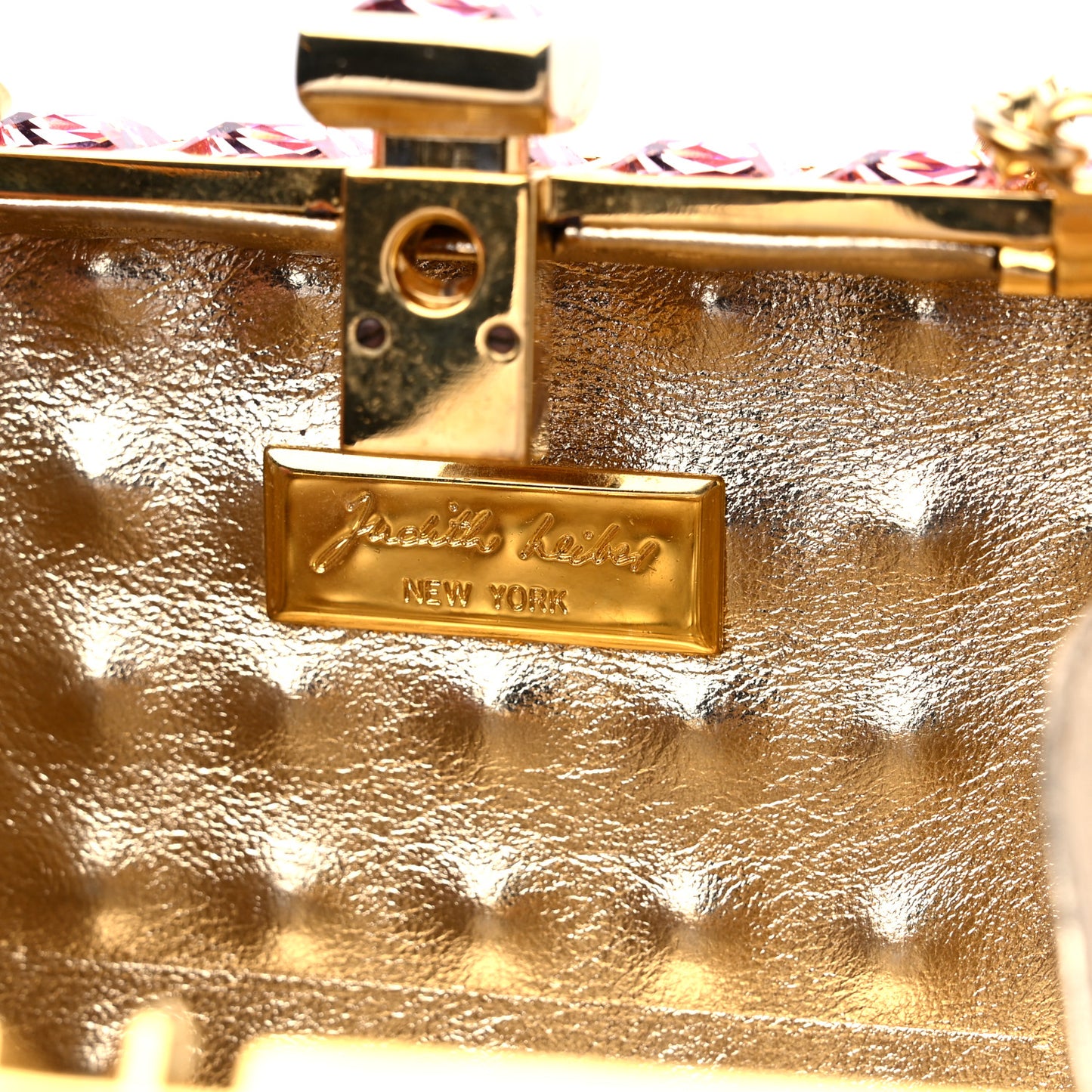 Austrian Crystal Princess Minaudiere Pink