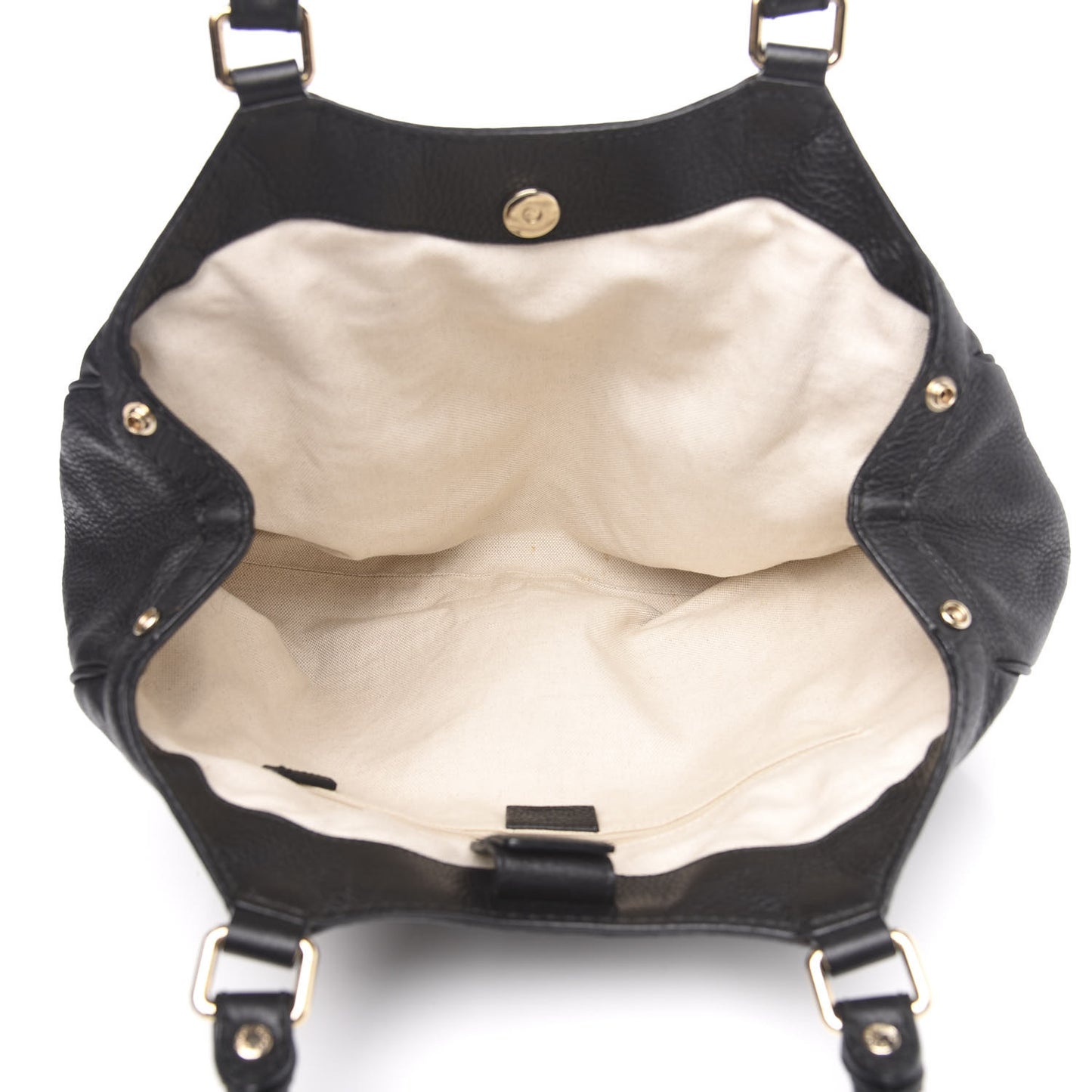 Calfskin Medium Sukey Tote Black