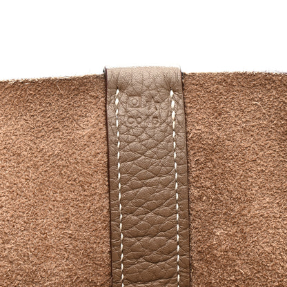 Hermes Taurillon Clemence Picotin Lock TGM Etoupe 12 of 31
