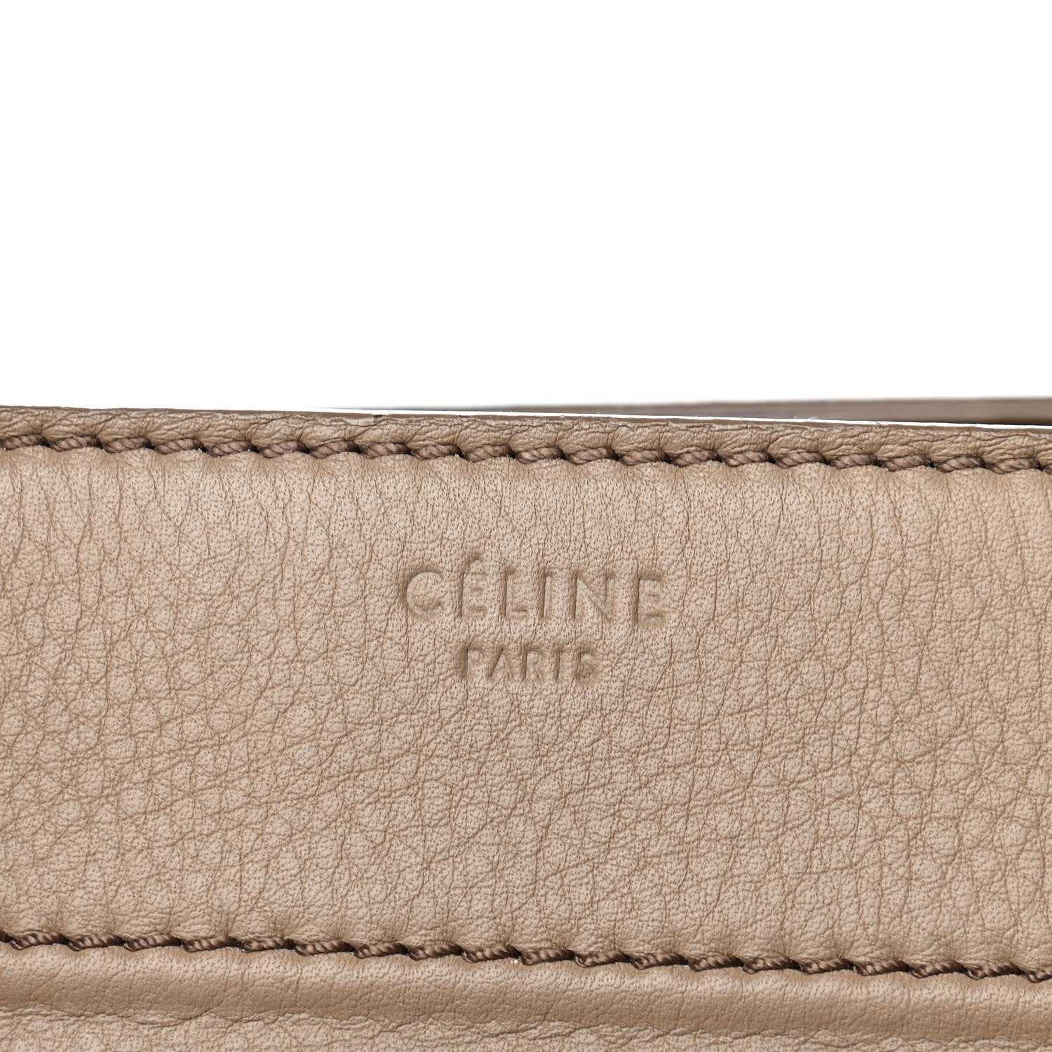 Celine Supple Calfskin Medium Phantom Luggage Taupe 5 of 9