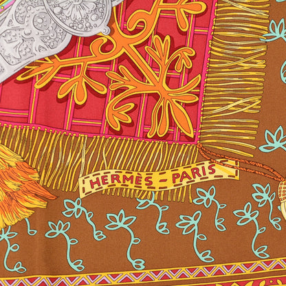 Hermes Silk Cavaliers du Caucase Scarf 90 3 of 8