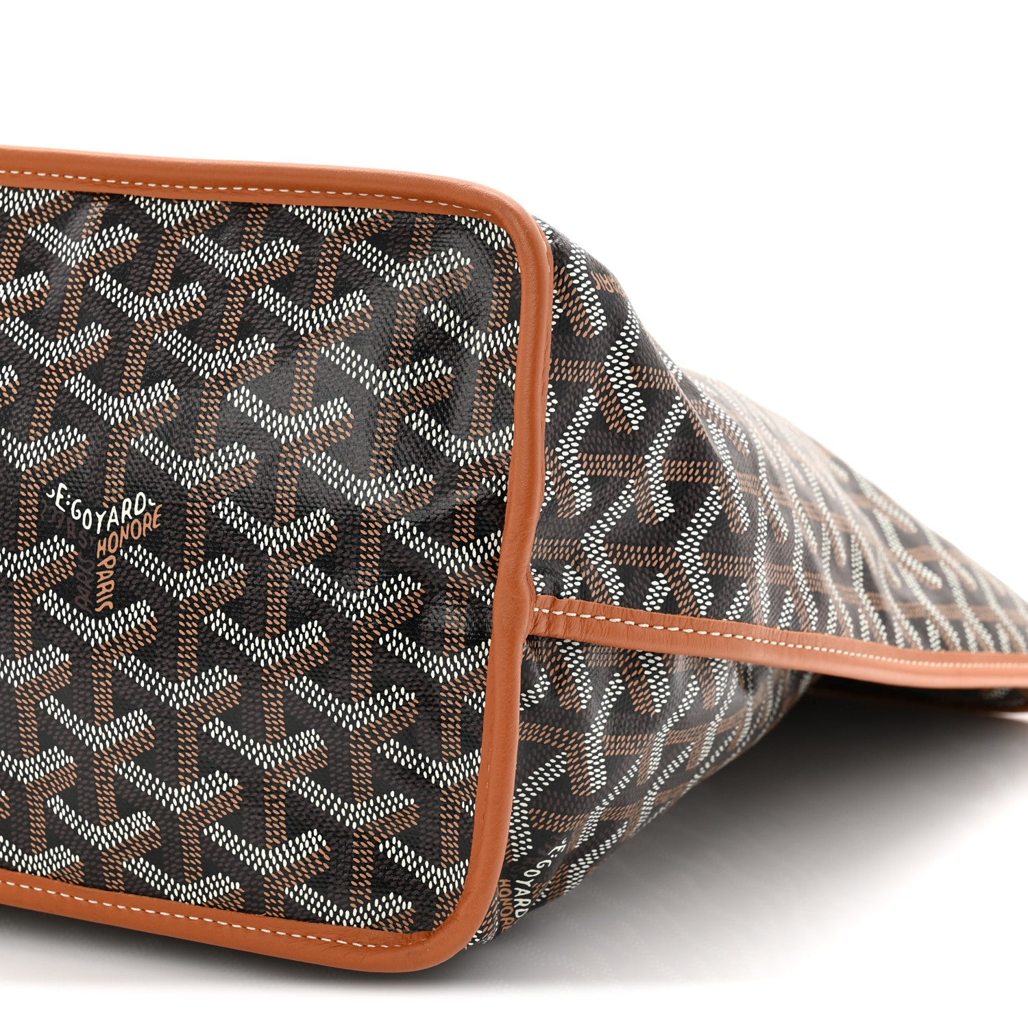 Goyard Goyardine Reversible Anjou PM Black Gold 17 of 17