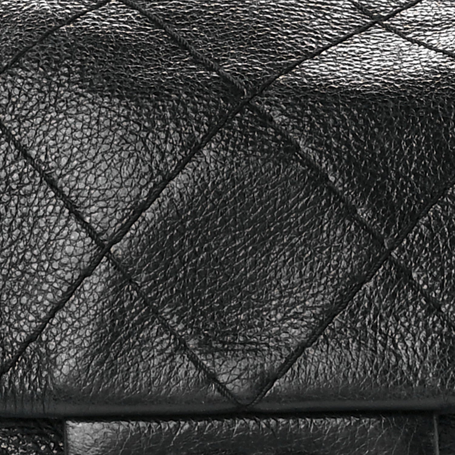 Chanel Glazed Calfskin Stitched On The Road Flap Black 8 of 11