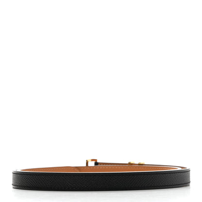 Hermes Epsom 15mm Pop H Belt 80 Black 2 of 7