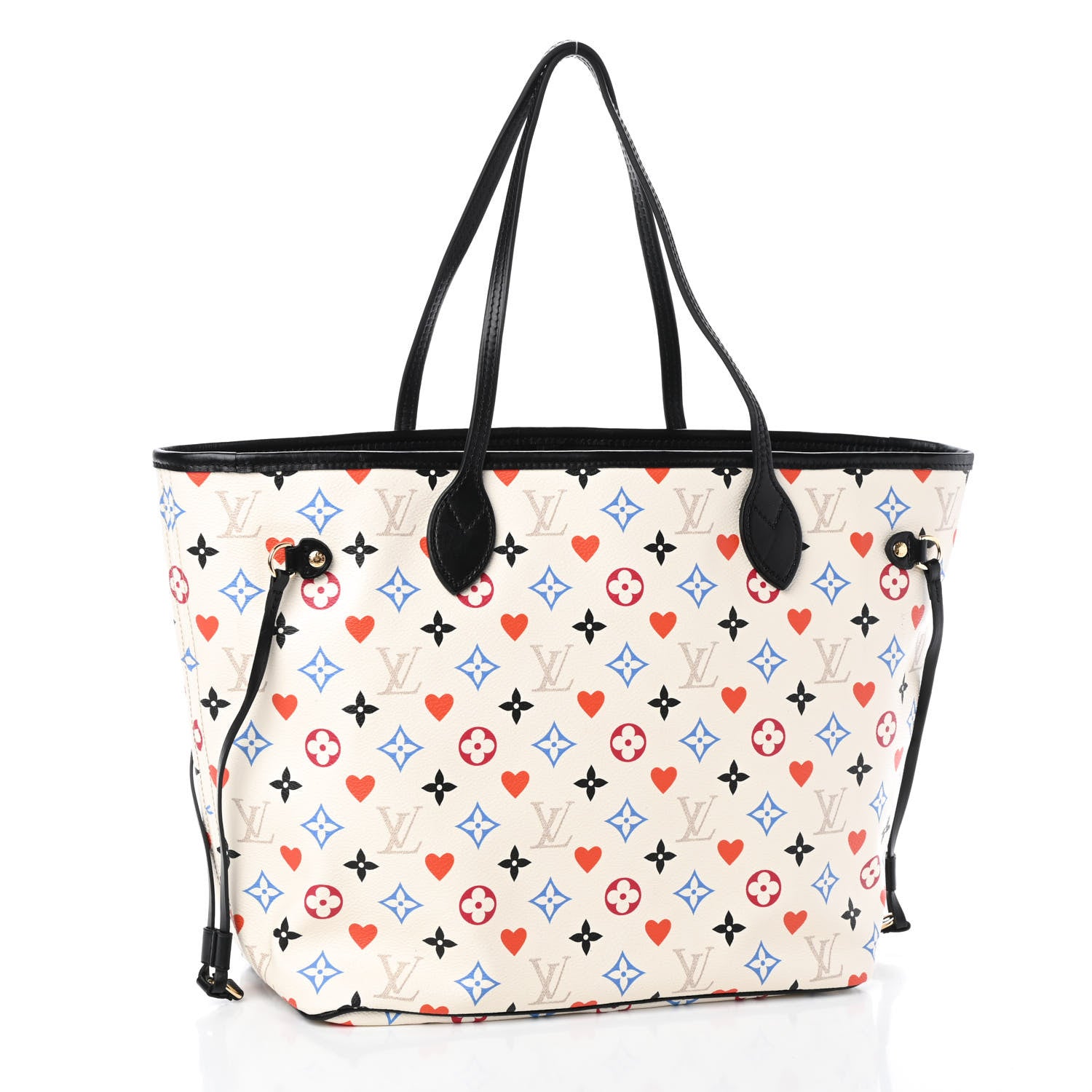 Louis Vuitton Game On Neverfull MM White 5 of 18