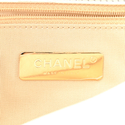 Chanel Goatskin Quilted Medium Chanel 19 Flap White 6 of 12