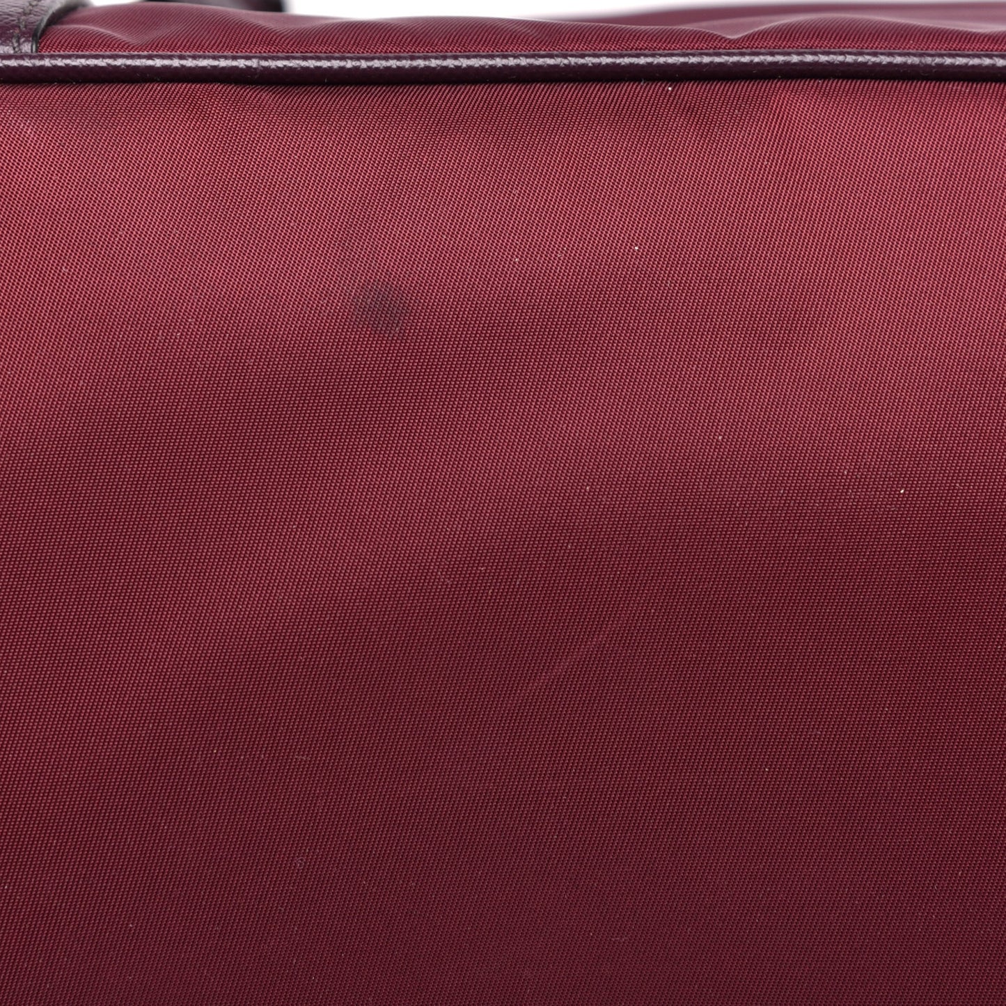 Tessuto Nylon Saffiano Tote Granato