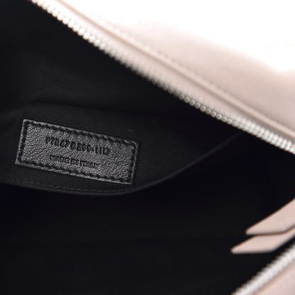Saint Laurent Lambskin Monogram Small Lou Camera Bag Marble Pink 9 of 11