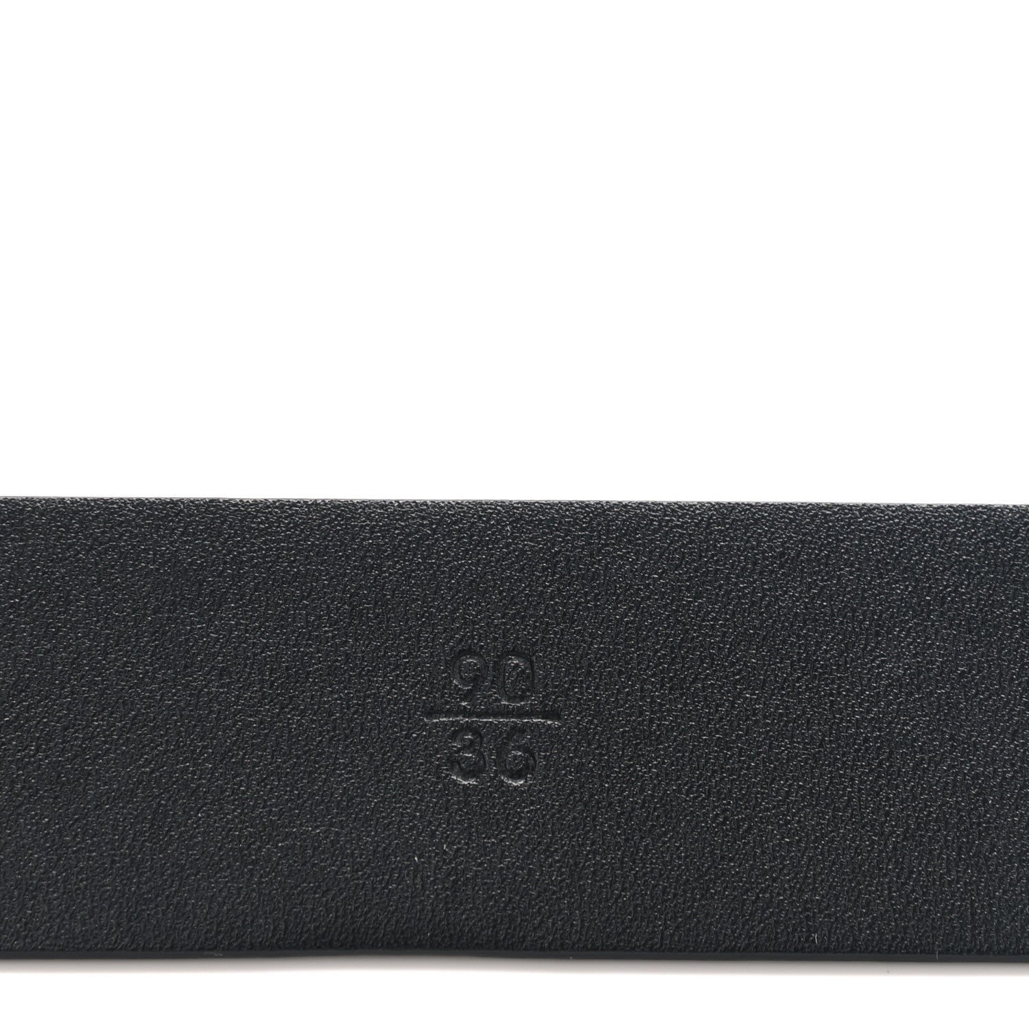 Chanel Lambskin Chain Square Buckle Belt 90 36 Black 4 of 7