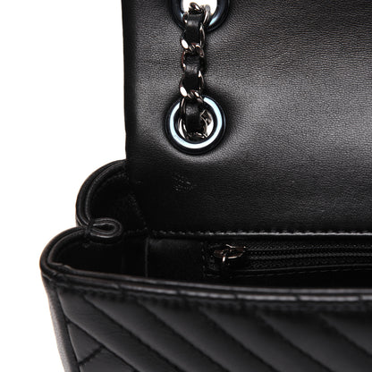Chanel Lambskin Small CC Crossing Flap Black 14 of 17