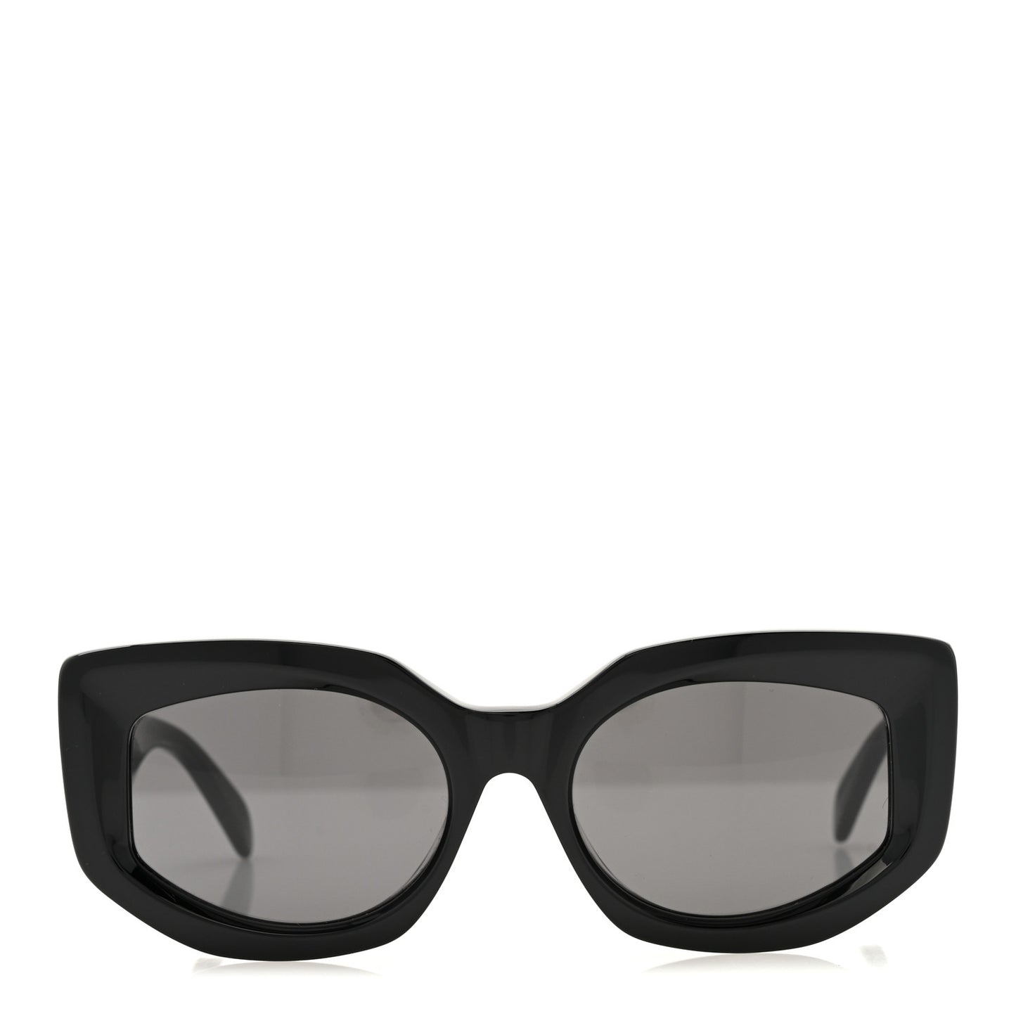 Acetate Bold 3 Dots Sunglasses CL40277F Black