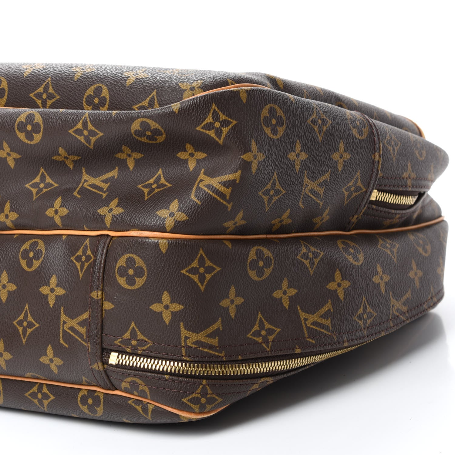 Louis Vuitton Monogram Alize 2 Compartment Luggage Travel Bag 7 of 9