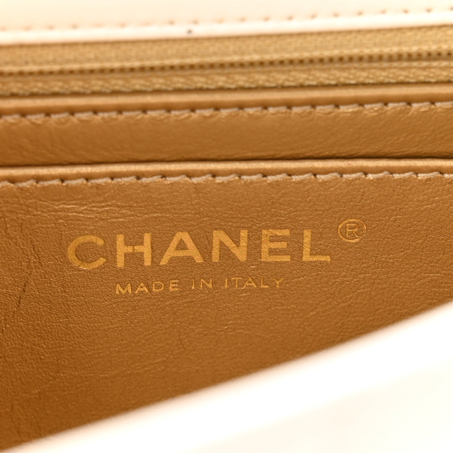 Chanel Lambskin Quilted Mini Rectangular Pearl Crush Flap White 7 of 12