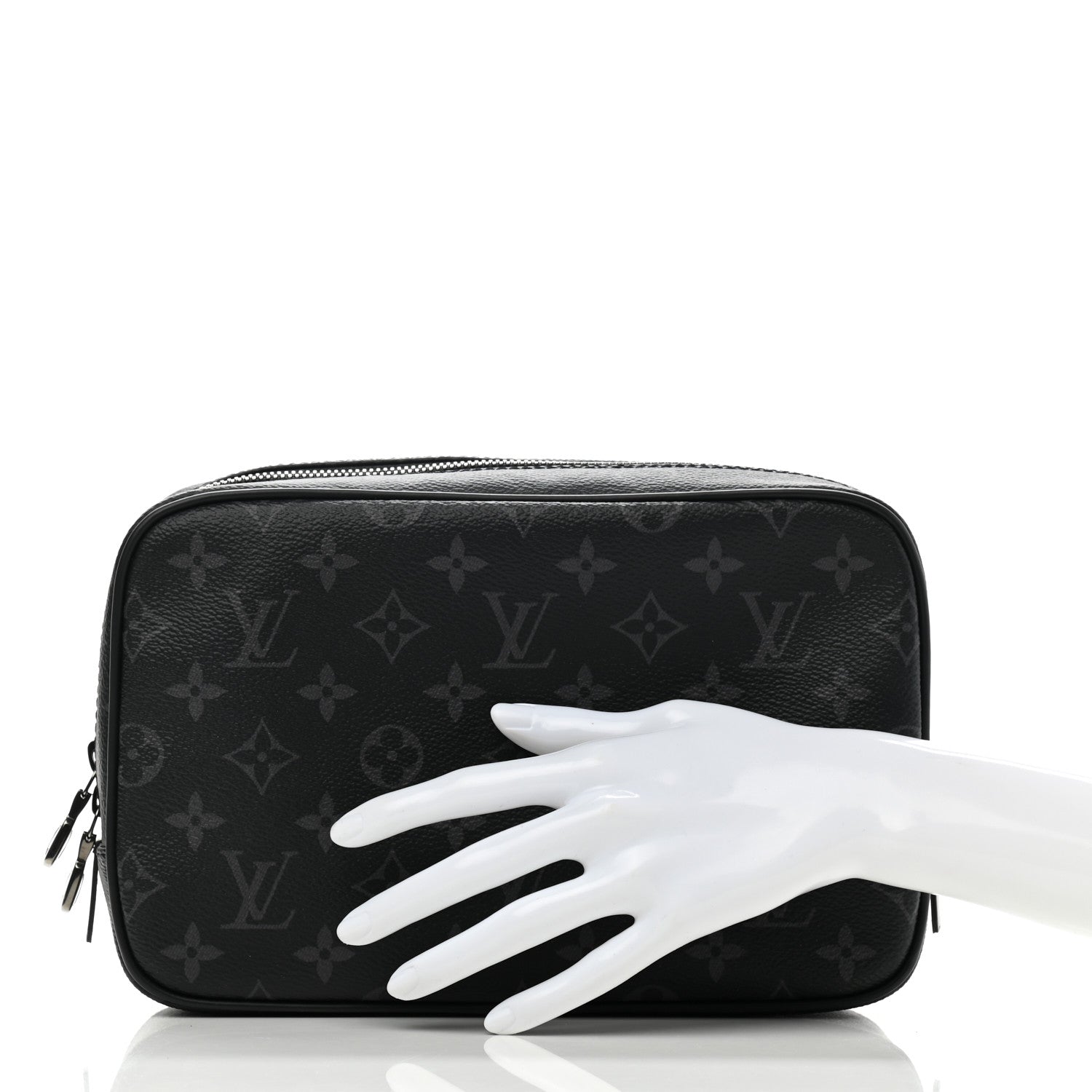Louis Vuitton Monogram Eclipse Toilet Pouch GM 2 of 7