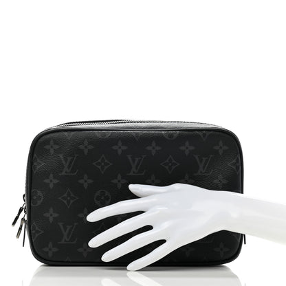 Louis Vuitton Monogram Eclipse Toilet Pouch GM 2 of 7