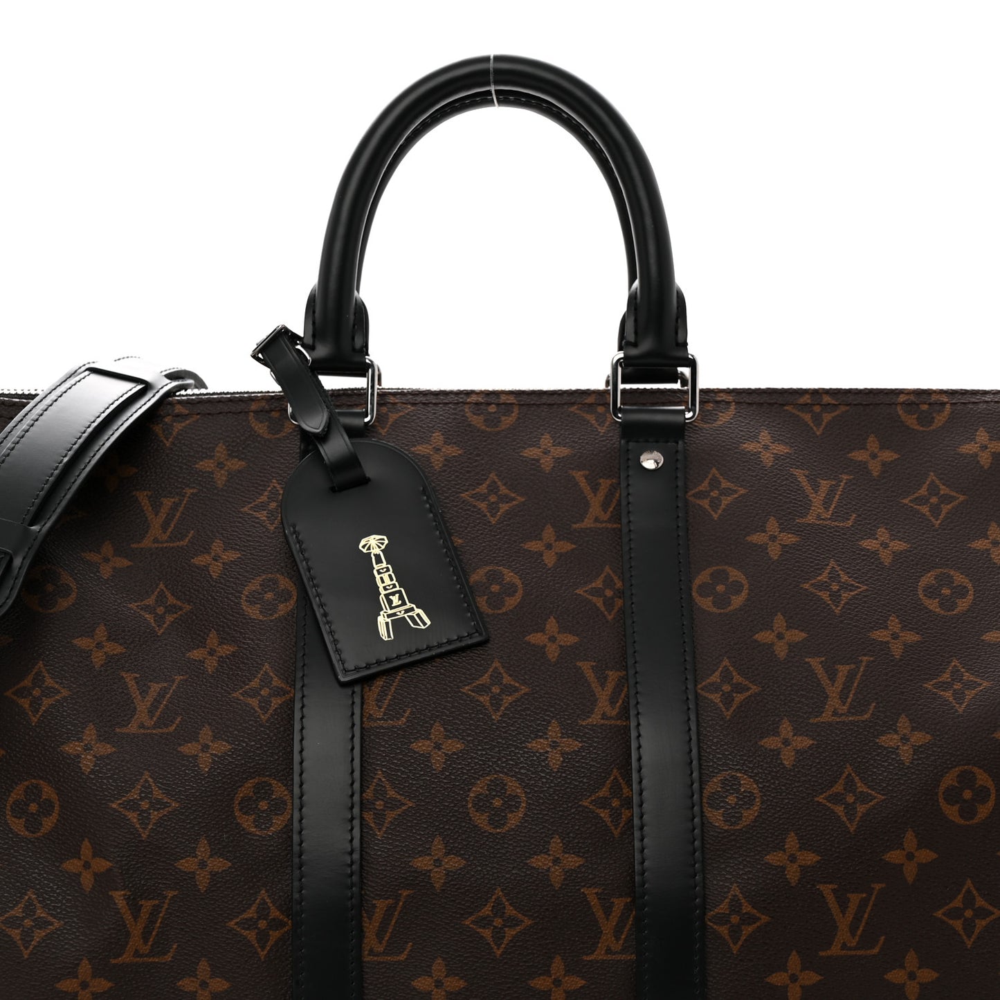 Monogram Macassar Keepall Bandouliere 45
