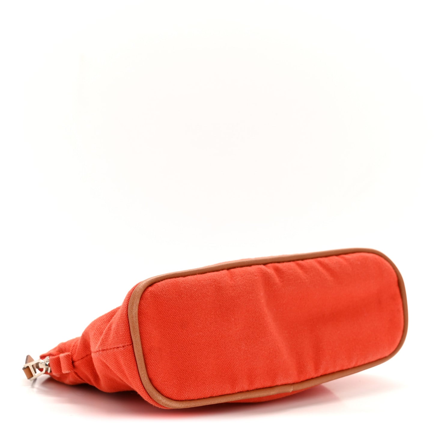 Cotton Canvas Mini Bolide Travel Cosmetic Pouch Feu