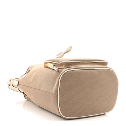 Prada Jacquard Logo Mini Bucket Crossbody Bag Corda Talco 4 of 10