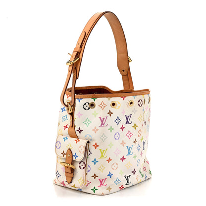 Louis Vuitton Monogram Multicolor Petit Noe White 3 of 9