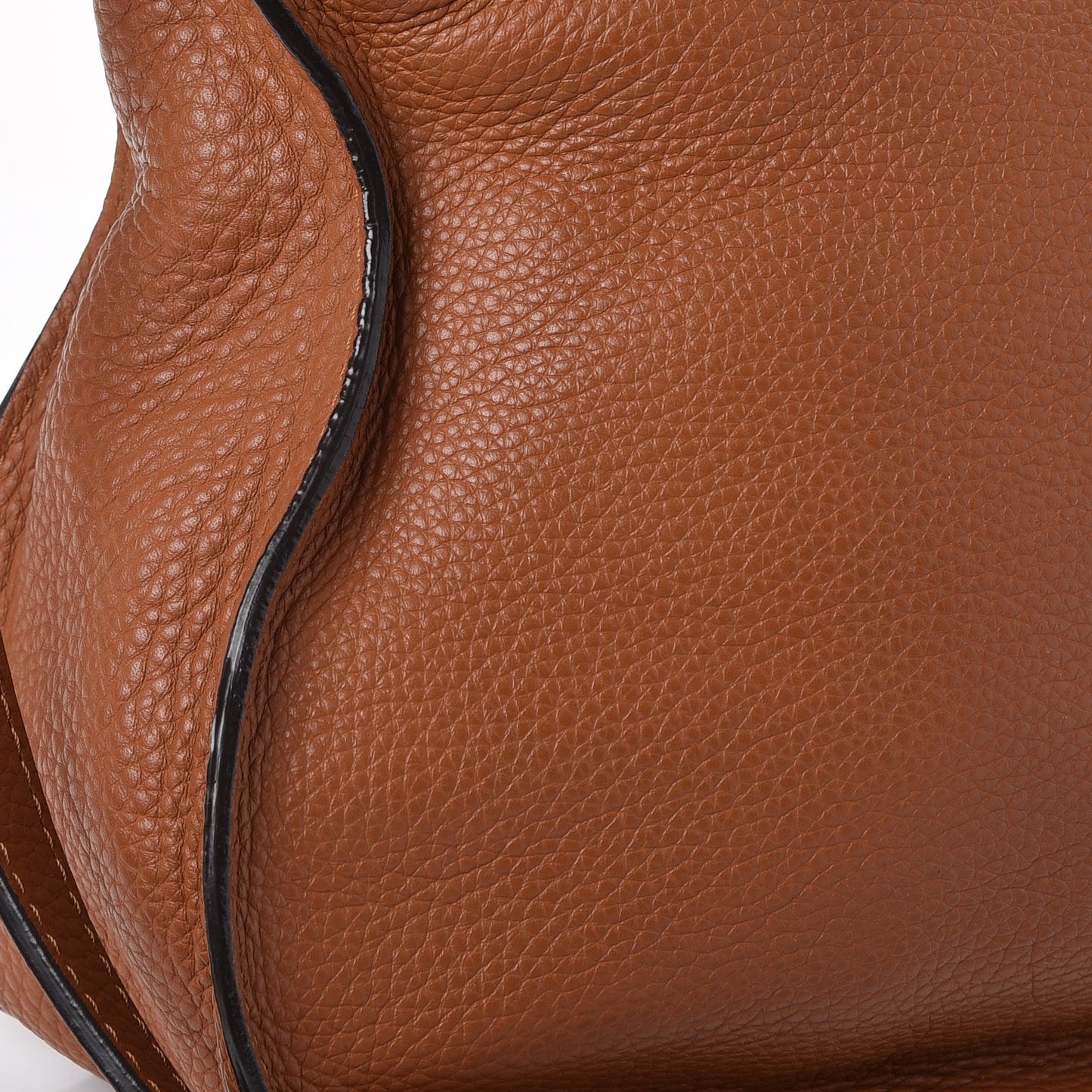 Calfskin Medium Marcie Satchel Tan