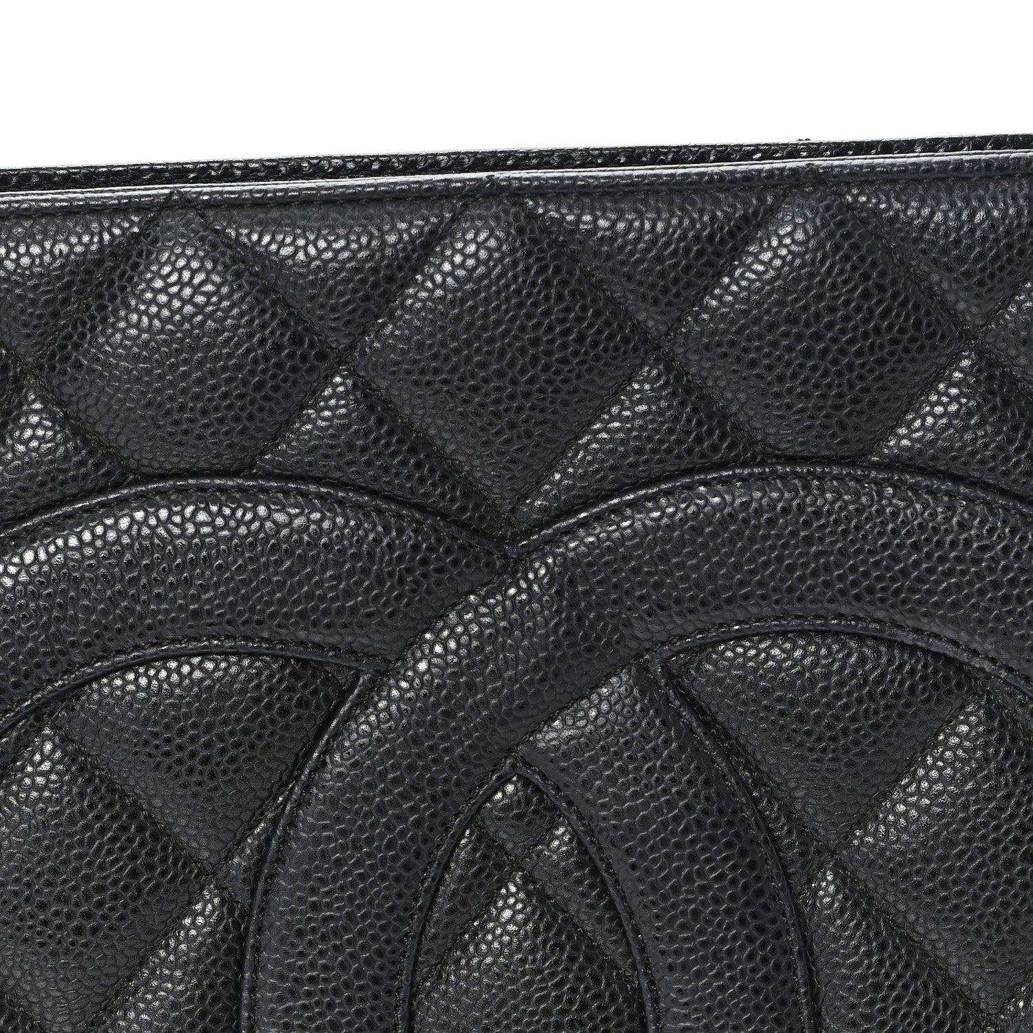 Chanel Caviar Quilted Medallion Tote Black 9 of 11