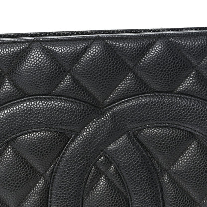 Chanel Caviar Quilted Medallion Tote Black 9 of 11