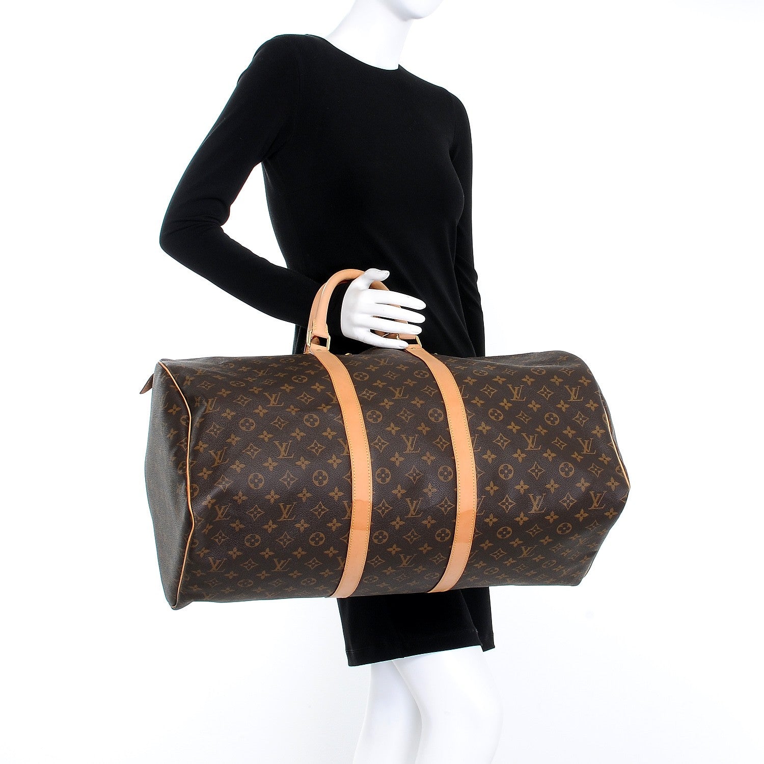 Louis Vuitton Monogram Keepall 55 2 of 12