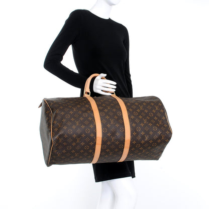 Louis Vuitton Monogram Keepall 55 2 of 12