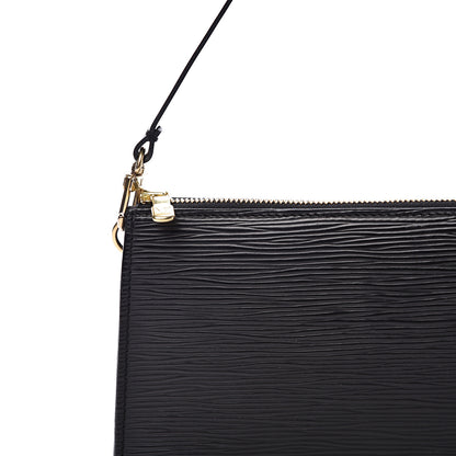 Louis Vuitton Epi Pochette Accessories 24 Black 7 of 11