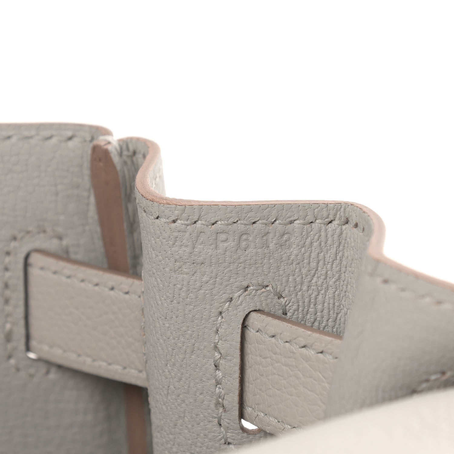 Hermes Evercolor Kelly Retourne 28 Gris Perle 7 of 11