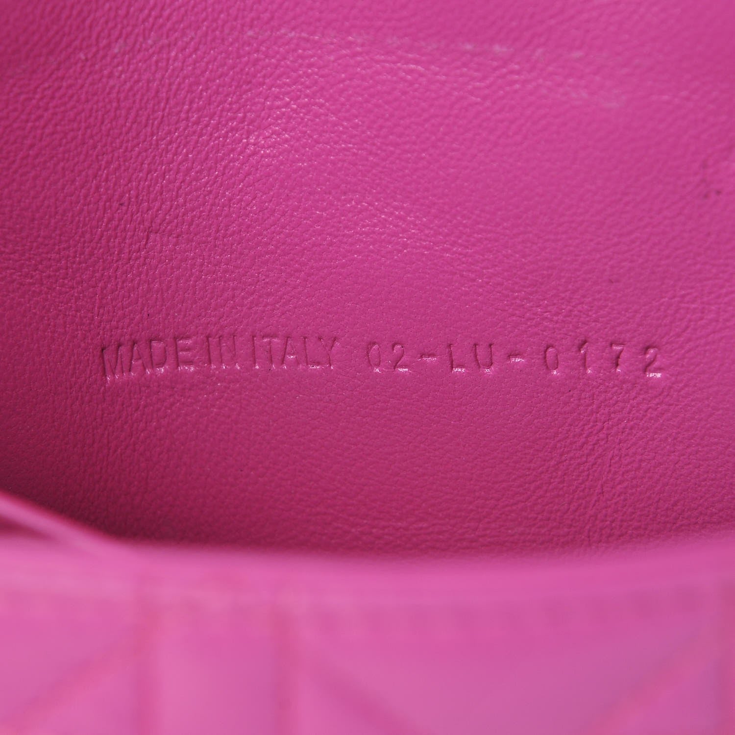 Christian Dior Lambskin Cannage New Lock Pouch Rose Sorbet 6 of 9