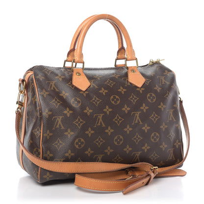 Louis Vuitton Monogram Speedy Bandouliere 30 3 of 16