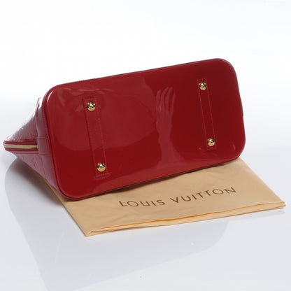 Louis Vuitton Vernis Alma GM Pomme D'Amour 4 of 7