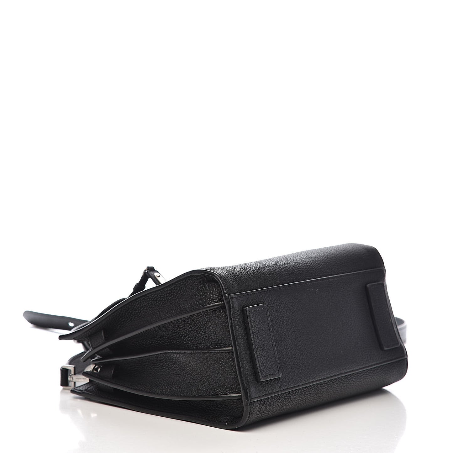 Grained Calfskin Baby Sac De Jour Souple Black