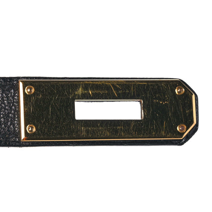 Hermes Chevre de Coromandel Birkin 35 Black 26 of 28