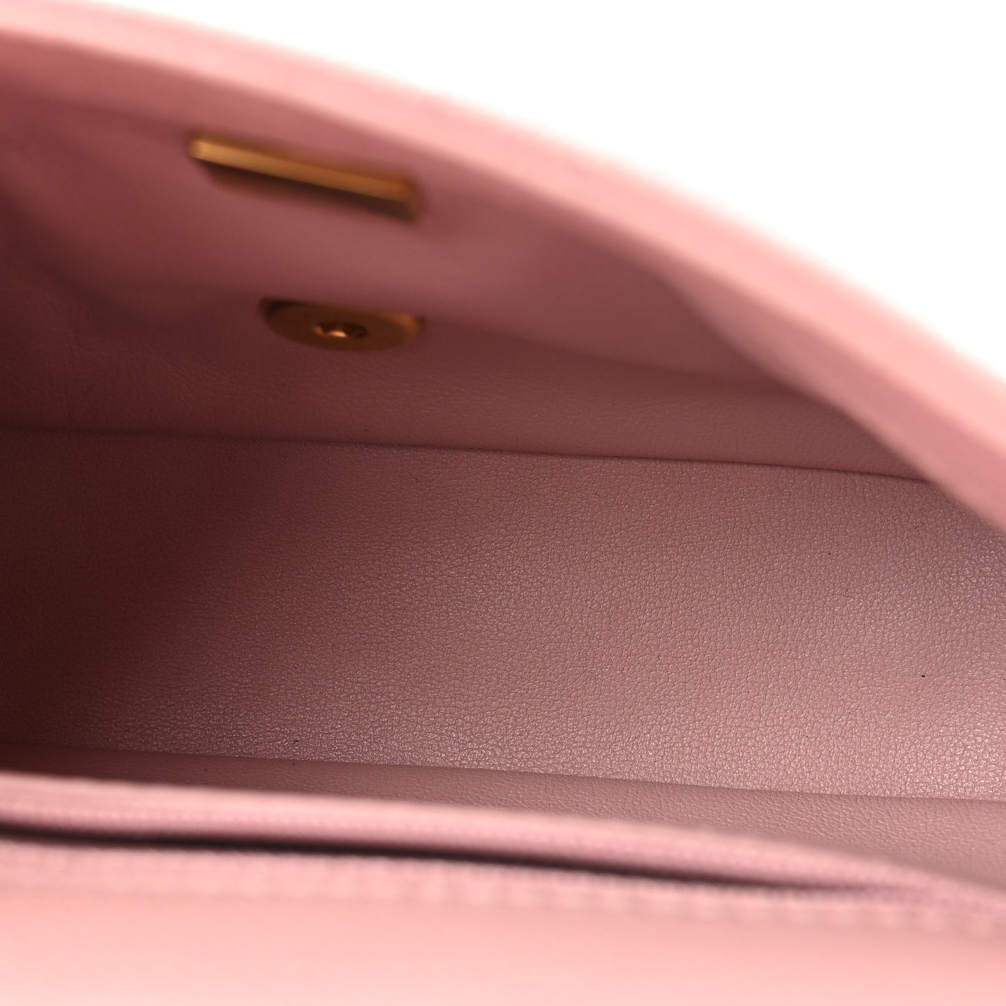 Caviar Quilted Mini Rectangular Sweetheart Flap Lilac