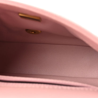 Chanel Caviar Quilted Mini Rectangular Sweetheart Flap Lilac 5 of 10