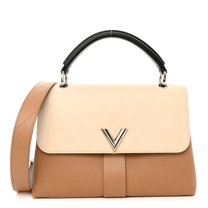 Louis Vuitton Cuir Plume Ecume Very One Handle Sesame Creme 1 of 11