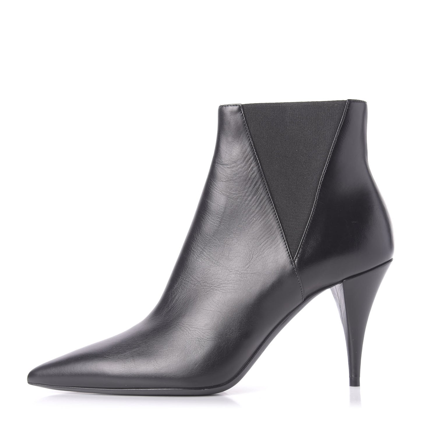 Calfskin Kiki Chelsea Booties 37 Black