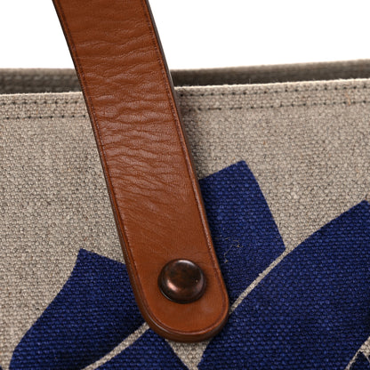 Bottega Veneta Natural Linen Calfskin Tote White Rope 19 of 23