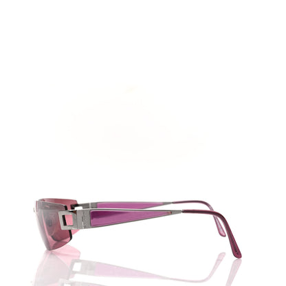 Bulgari Crystal Square Sunglasses 104-7E Pink 3 of 8