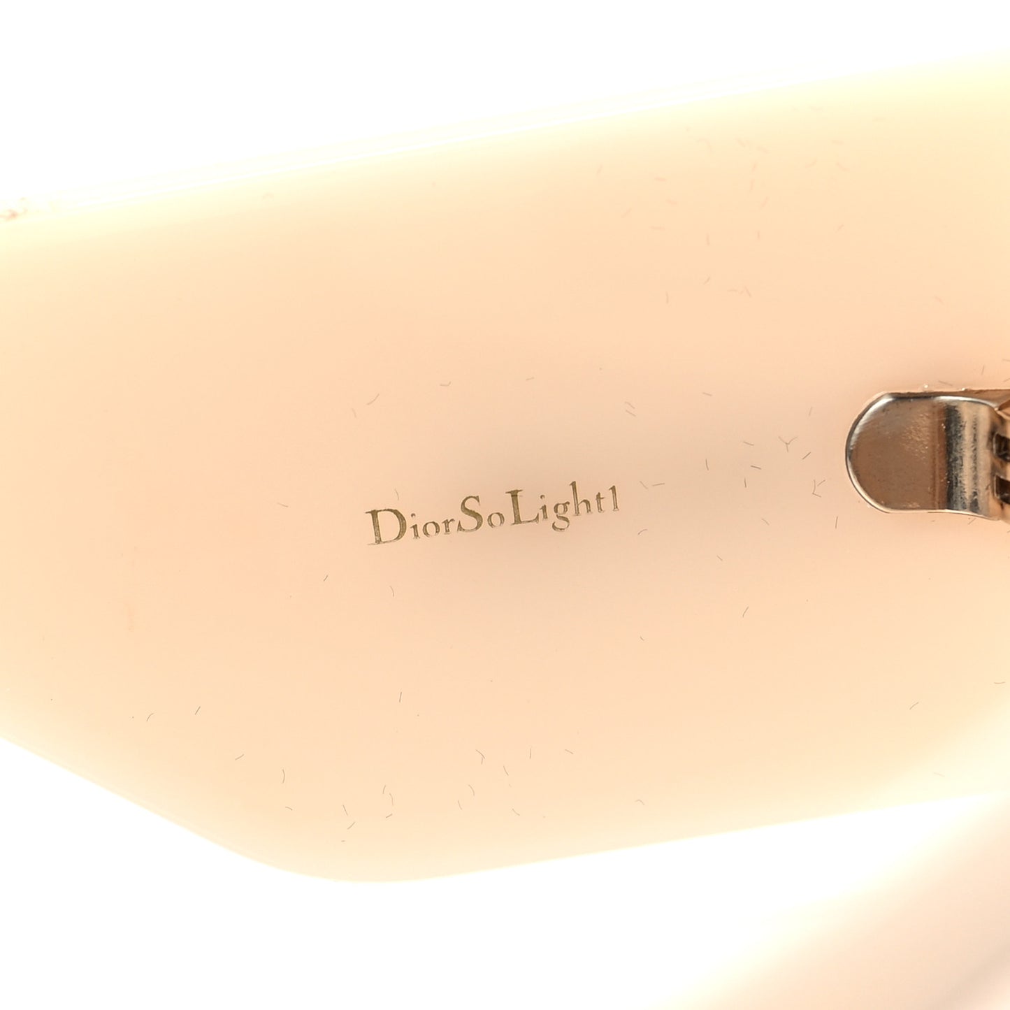 Acetate DiorSo Light 1 Shield Sunglasses Ivory