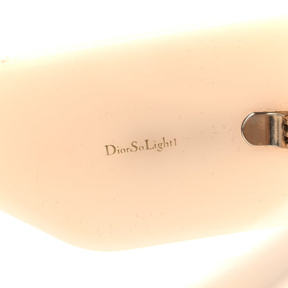 Christian Dior Acetate DiorSo Light 1 Shield Sunglasses Ivory 8 of 8