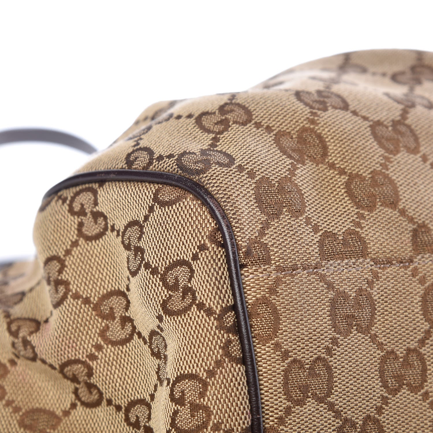 Gucci Monogram Medium Sukey Boston Bag Brown 15 of 20