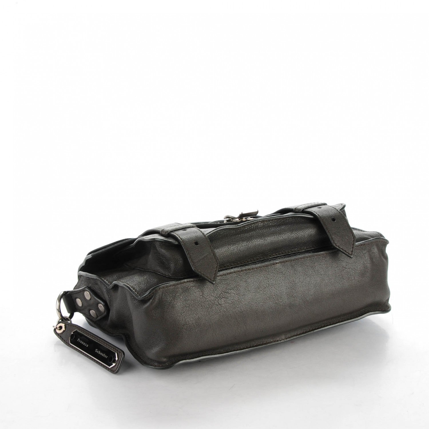 Proenza Schouler Lambskin Tiny PS1 Satchel Black 4 of 8