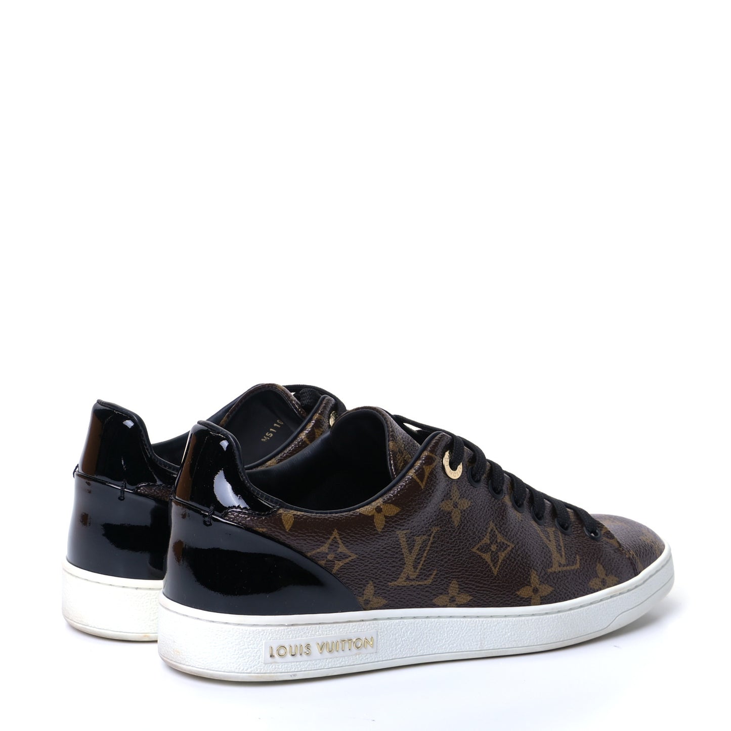 Patent Monogram Frontrow Sneakers 40