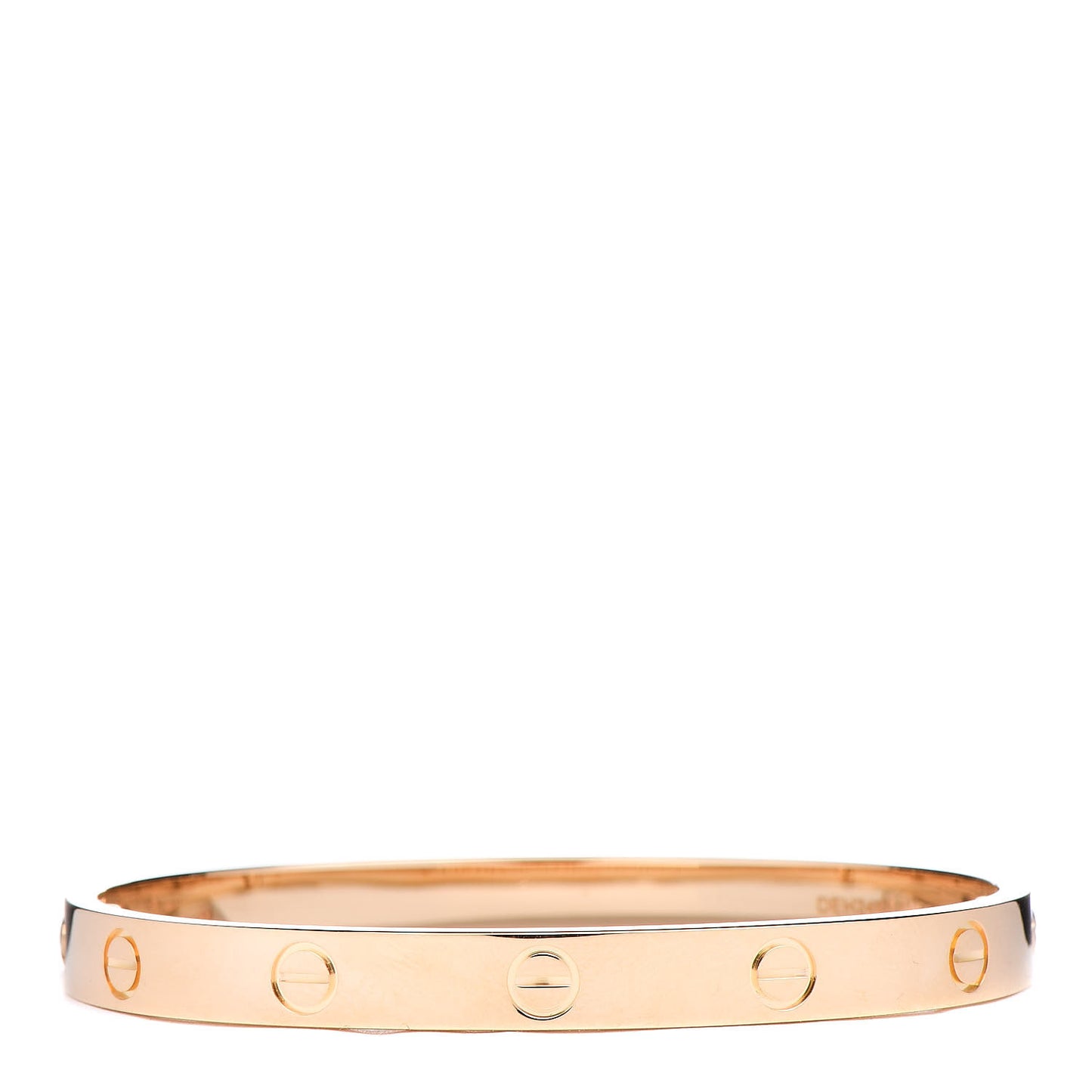 18K Yellow Gold LOVE Bracelet 17